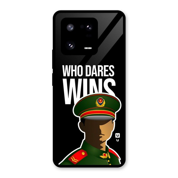 Who Dares Wins Glass Back Case for Xiaomi 13 Pro