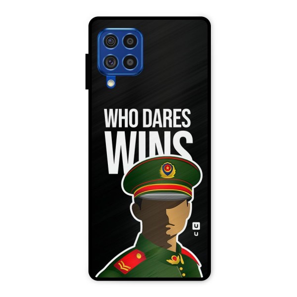 Who Dares Wins Metal Back Case for Galaxy F62