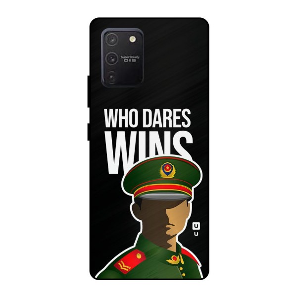 Who Dares Wins Metal Back Case for Galaxy S10 Lite