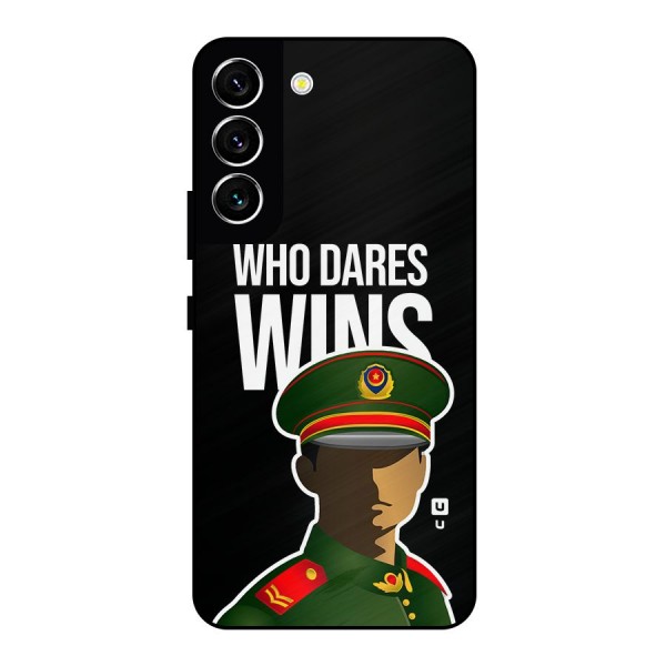 Who Dares Wins Metal Back Case for Galaxy S22 5G