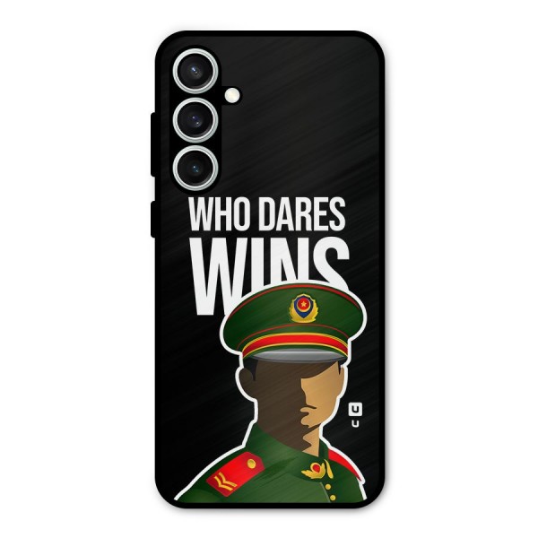 Who Dares Wins Metal Back Case for Galaxy S23 FE