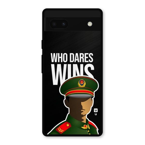 Who Dares Wins Metal Back Case for Google Pixel 6a