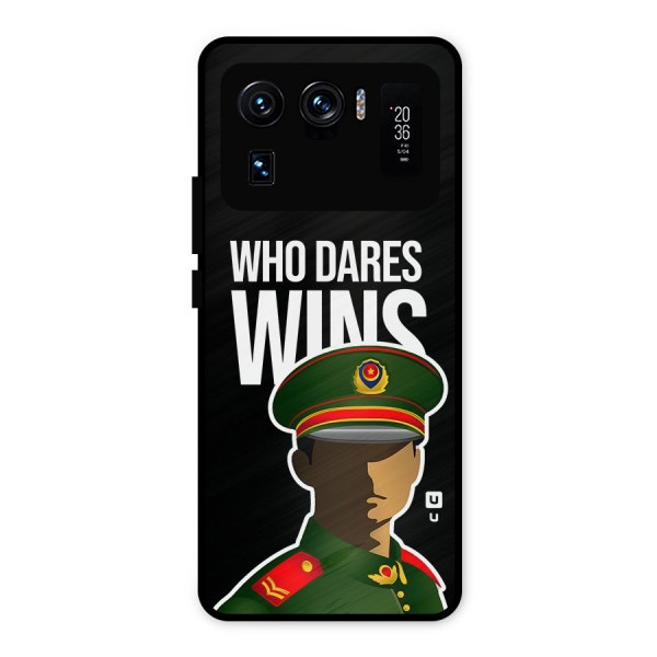 Who Dares Wins Metal Back Case for Mi 11 Ultra