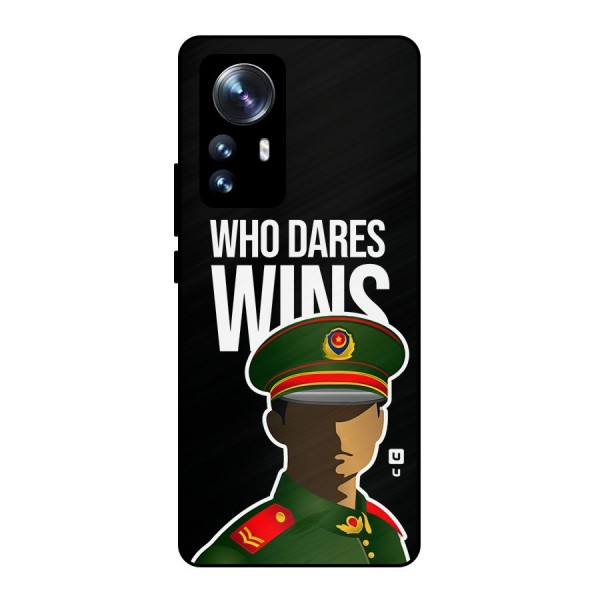 Who Dares Wins Metal Back Case for Xiaomi 12 Pro