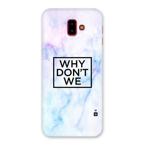 Why Dont We Back Case for Galaxy J6 Plus