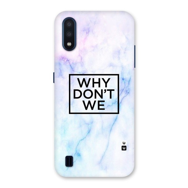 Why Dont We Back Case for Galaxy M01