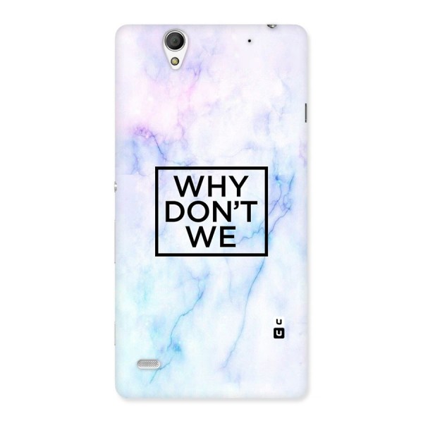 Why Dont We Back Case for Sony Xperia C4