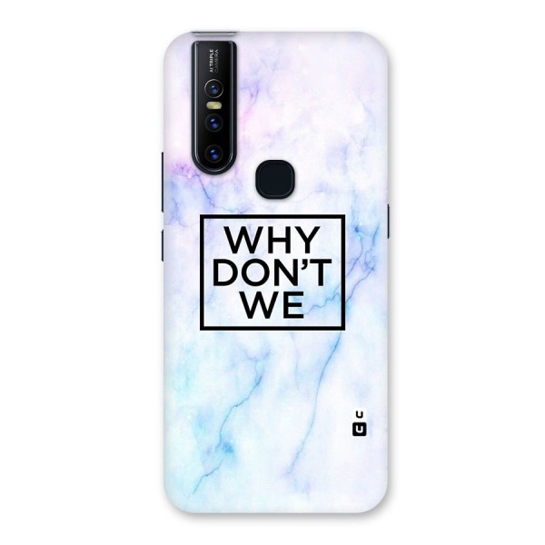 Why Dont We Back Case for Vivo V15