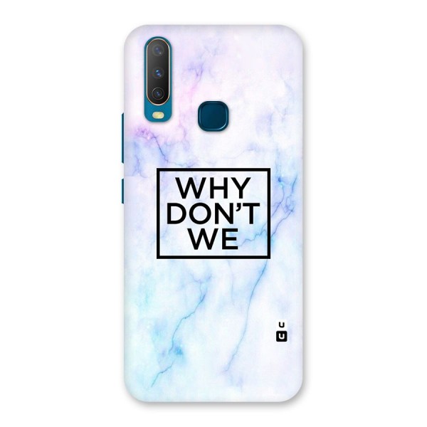 Why Dont We Back Case for Vivo Y12