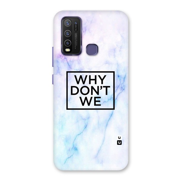 Why Dont We Back Case for Vivo Y30