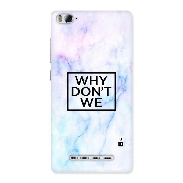 Why Dont We Back Case for Xiaomi Mi4i