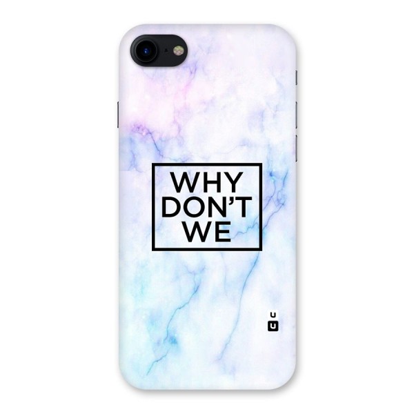 Why Dont We Back Case for iPhone SE 2020