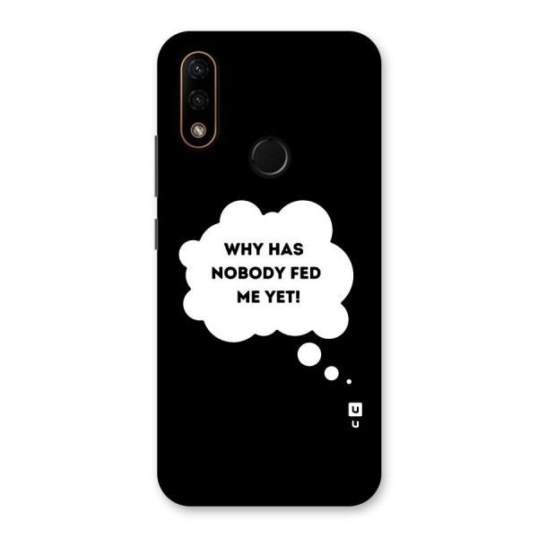 Why No Food Yet Back Case for Lenovo A6 Note