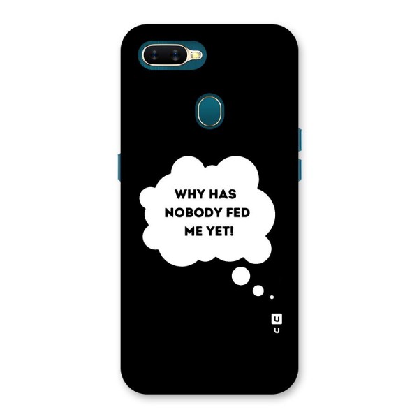 Why No Food Yet Back Case for Oppo A11k