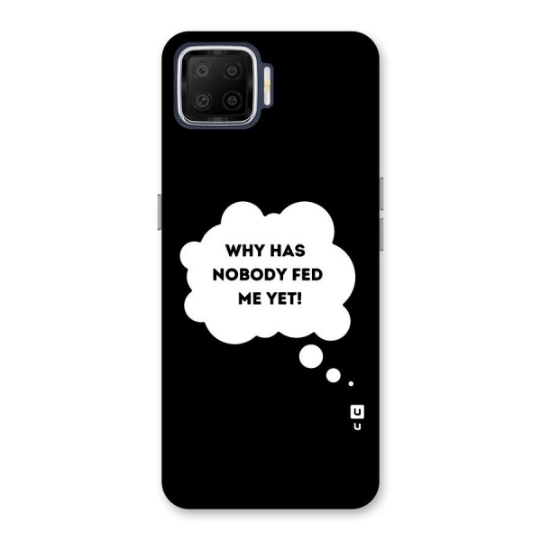 Why No Food Yet Back Case for Oppo F17