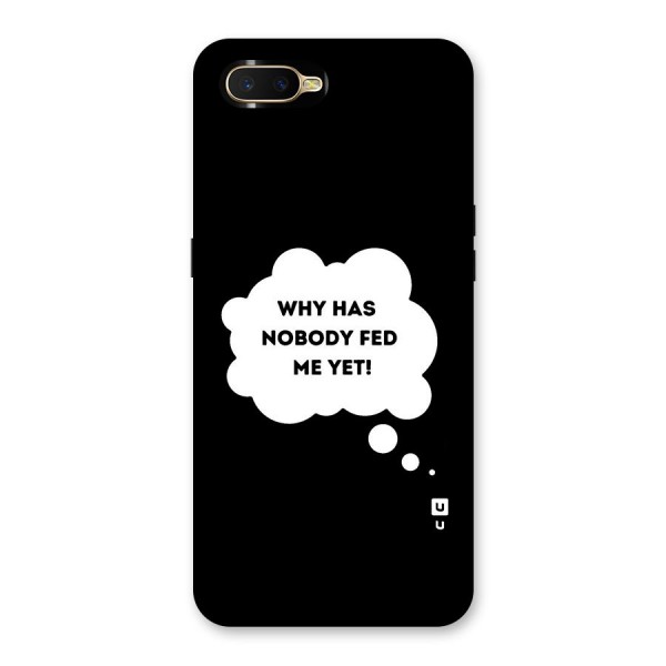 Why No Food Yet Back Case for Oppo K1