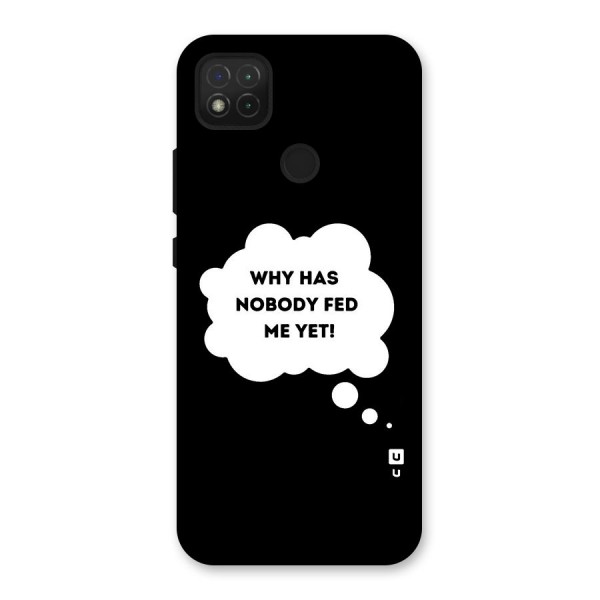 Why No Food Yet Back Case for Redmi 9C