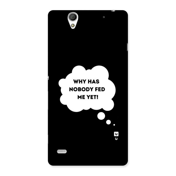 Why No Food Yet Back Case for Sony Xperia C4