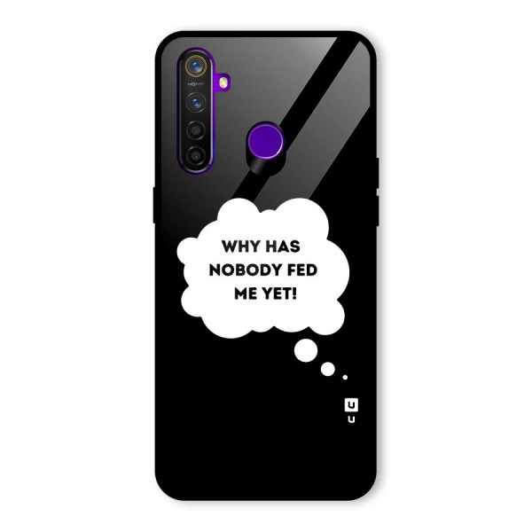 Why No Food Yet Glass Back Case for Realme 5 Pro