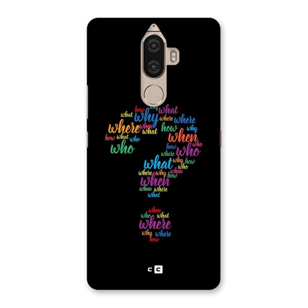 Why When Where How Back Case for Lenovo K8 Note