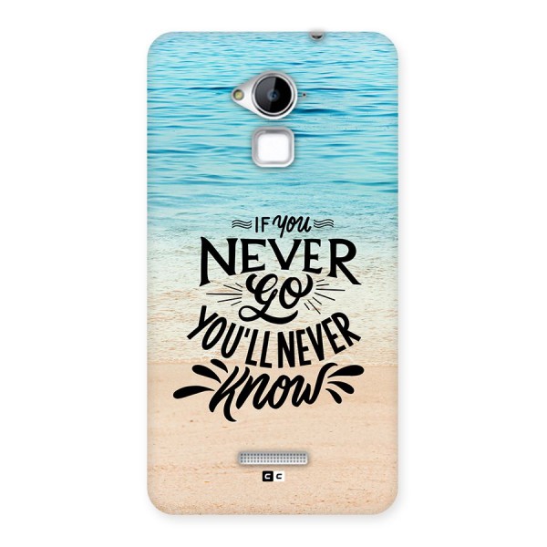 Will Never Know Back Case for Coolpad Note 3