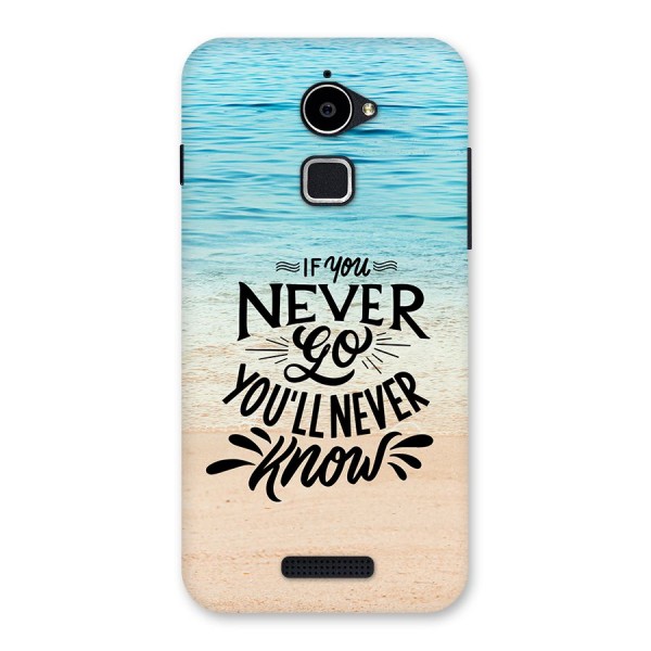 Will Never Know Back Case for Coolpad Note 3 Lite