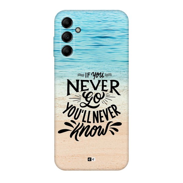 Will Never Know Back Case for Galaxy A14 5G