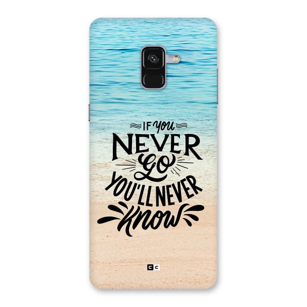 Will Never Know Back Case for Galaxy A8 Plus