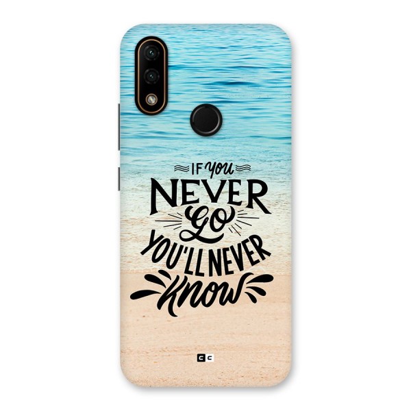 Will Never Know Back Case for Lenovo A6 Note