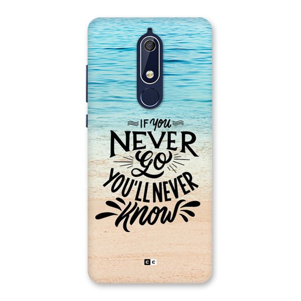 Will Never Know Back Case for Nokia 5.1