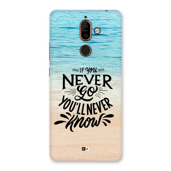 Will Never Know Back Case for Nokia 7 Plus