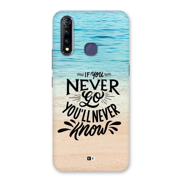 Will Never Know Back Case for Vivo Z1 Pro