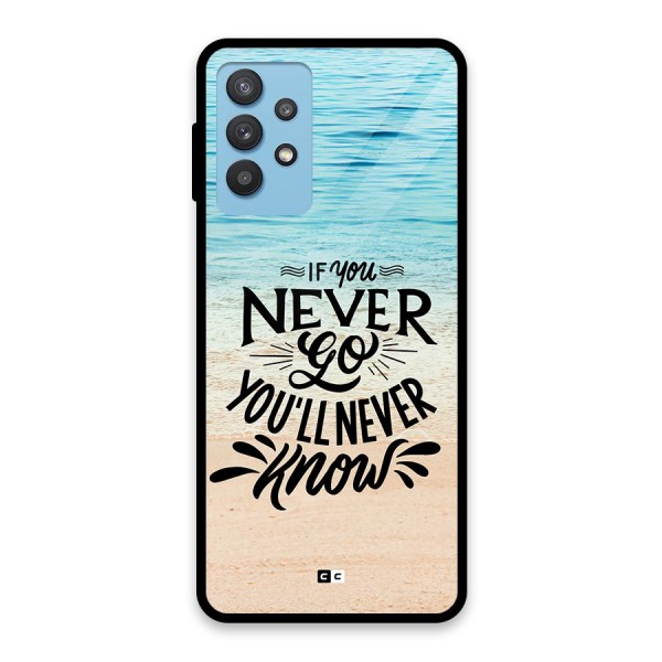 Will Never Know Glass Back Case for Galaxy M32 5G