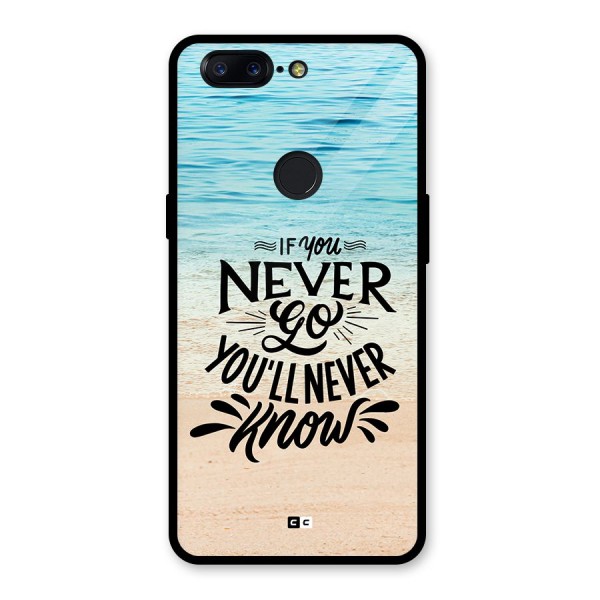 Will Never Know Glass Back Case for OnePlus 5T