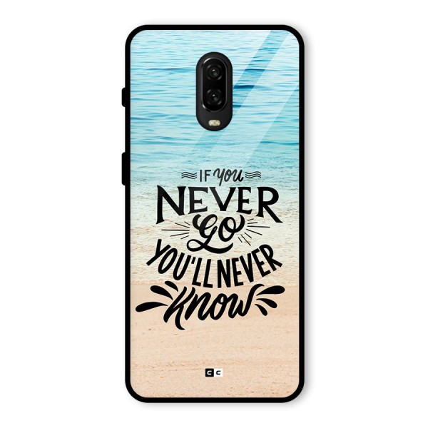 Will Never Know Glass Back Case for OnePlus 6T