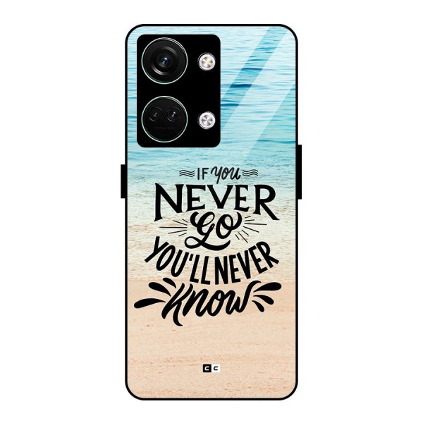 Will Never Know Glass Back Case for Oneplus Nord 3