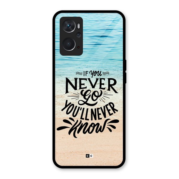 Will Never Know Glass Back Case for Oppo K10 4G