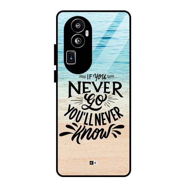 Will Never Know Glass Back Case for Oppo Reno10 Pro Plus