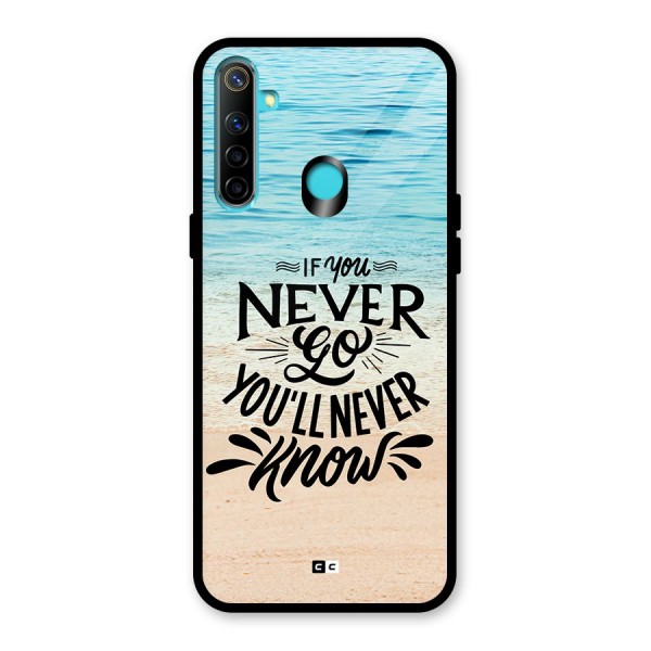 Will Never Know Glass Back Case for Realme 5