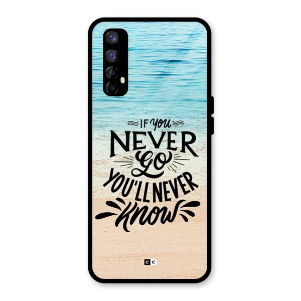 Will Never Know Glass Back Case for Realme 7