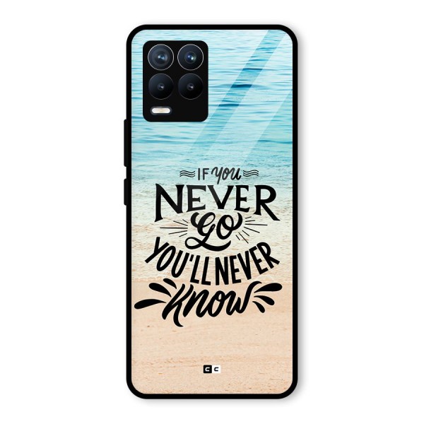 Will Never Know Glass Back Case for Realme 8