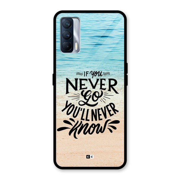 Will Never Know Glass Back Case for Realme X7