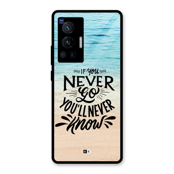 Will Never Know Glass Back Case for Vivo X70 Pro