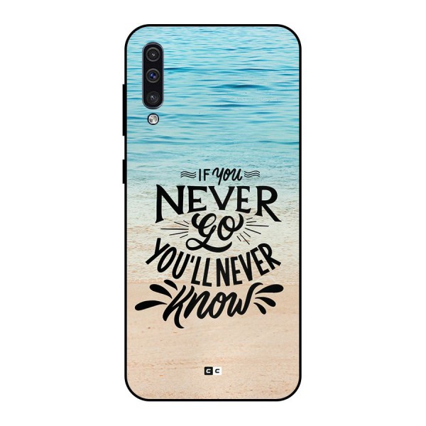 Will Never Know Metal Back Case for Galaxy A50s