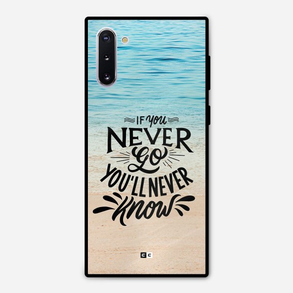 Will Never Know Metal Back Case for Galaxy Note 10