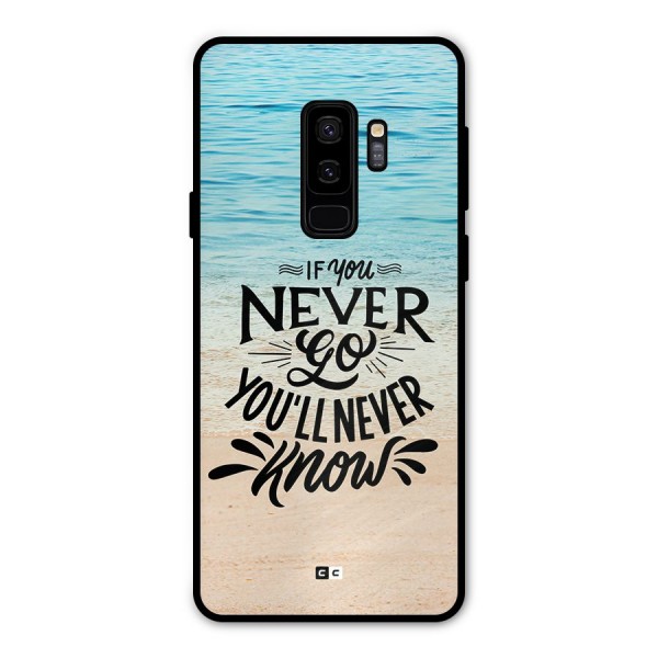 Will Never Know Metal Back Case for Galaxy S9 Plus