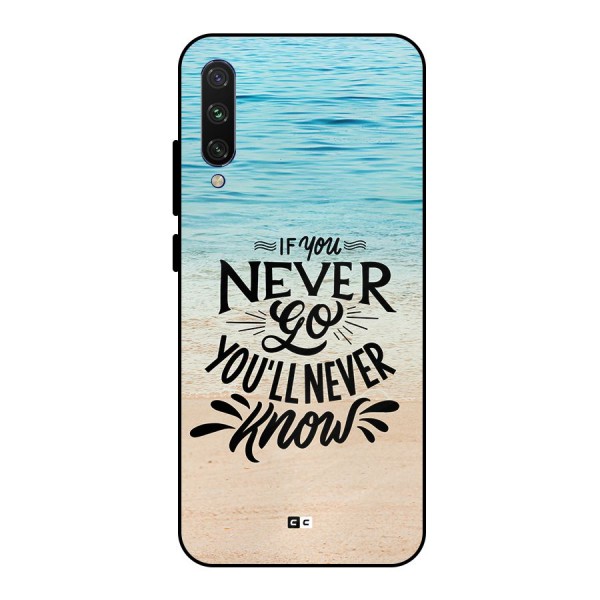 Will Never Know Metal Back Case for Mi A3