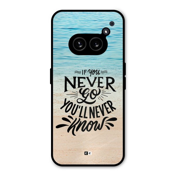 Will Never Know Metal Back Case for Nothing Phone 2a