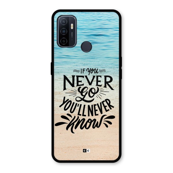 Will Never Know Metal Back Case for Oppo A53