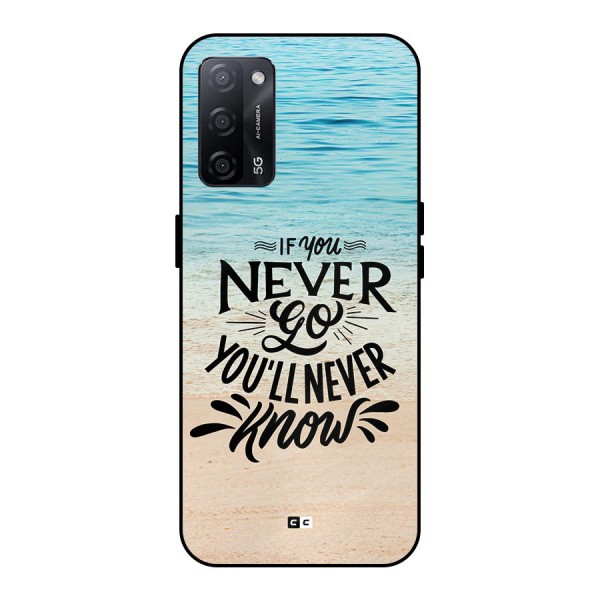 Will Never Know Metal Back Case for Oppo A53s 5G